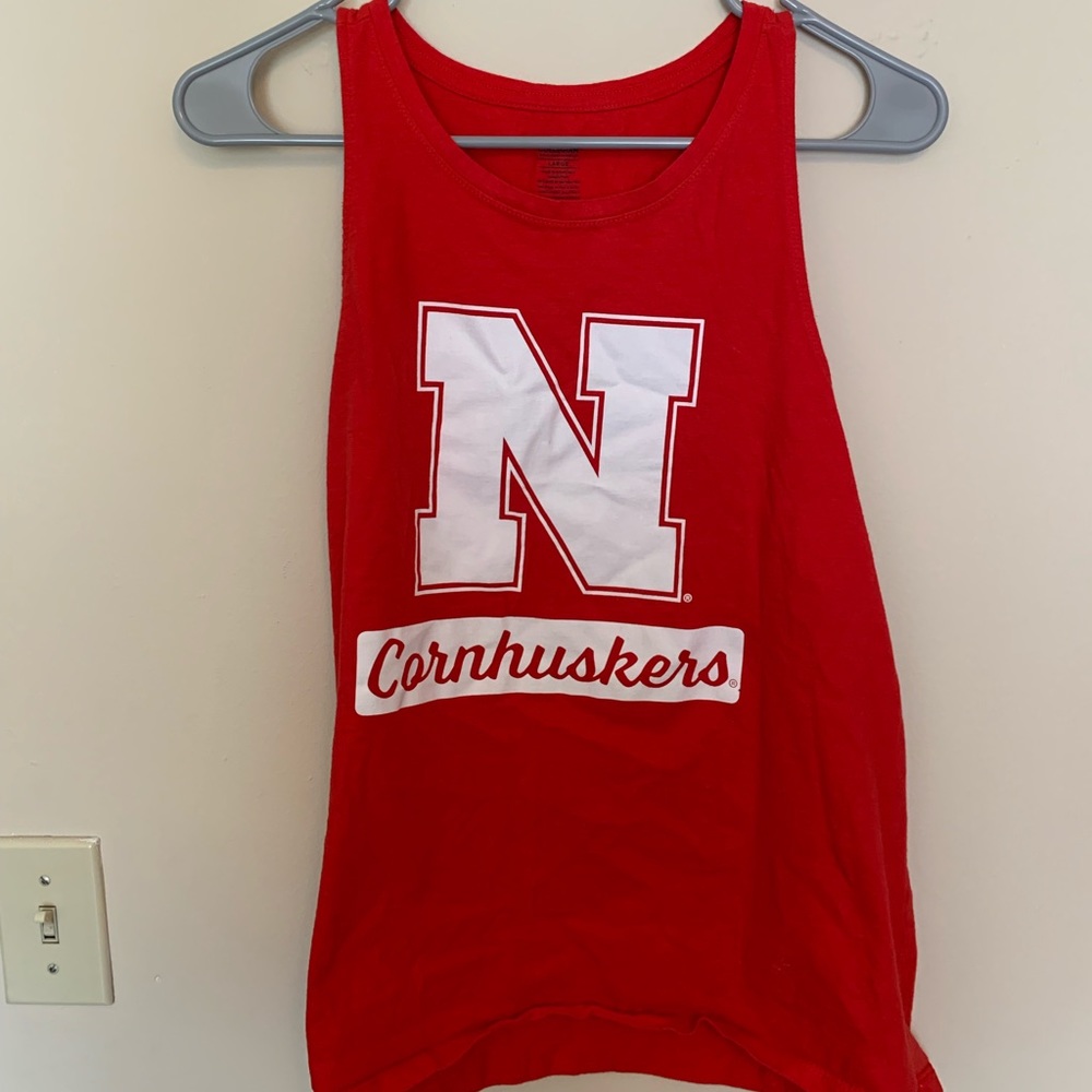 Nebraska cornhusker tank top